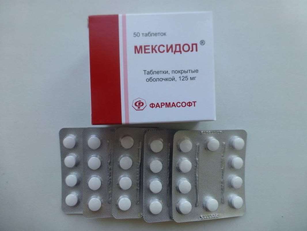 Mexidol 125mg 50 pills buy online