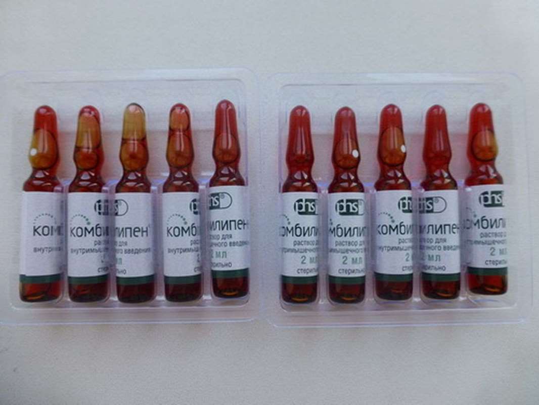 Vitamin B-Complex 100mg injection COMBILIPEN 10 vials