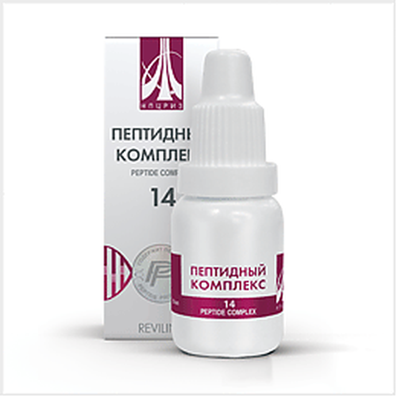Peptide complex 14 10ml for strengthening the veins and the prevention of venous diseases