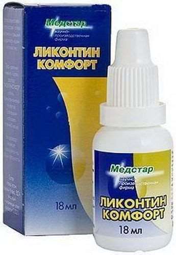 Lycontin Comfort eye drops 18ml buy moisturizing isotonic solution online